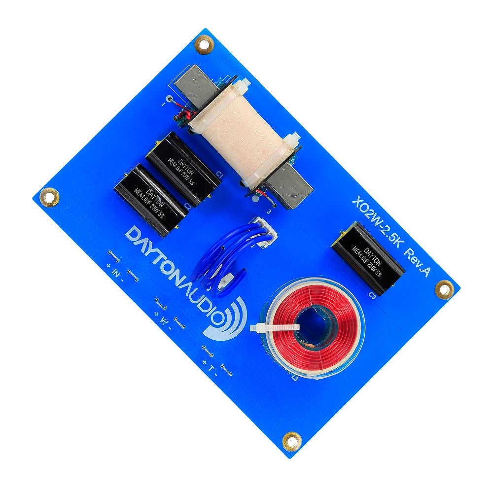 Dayton Audio XO2W-2.5K Speaker Crossover Network