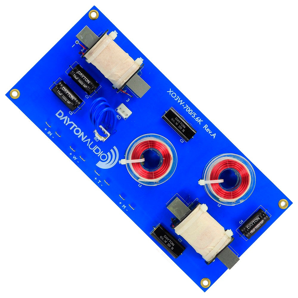 Dayton Audio XO3W-700/5.6K Speaker Crossover Network