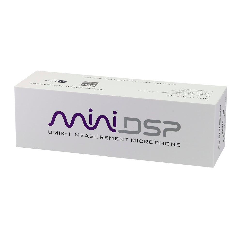 MiniDSP UMIK-1 box