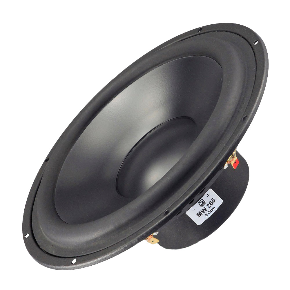 Morel MW265 8" Midwoofer Damped Polymer Cone - 8 OHM