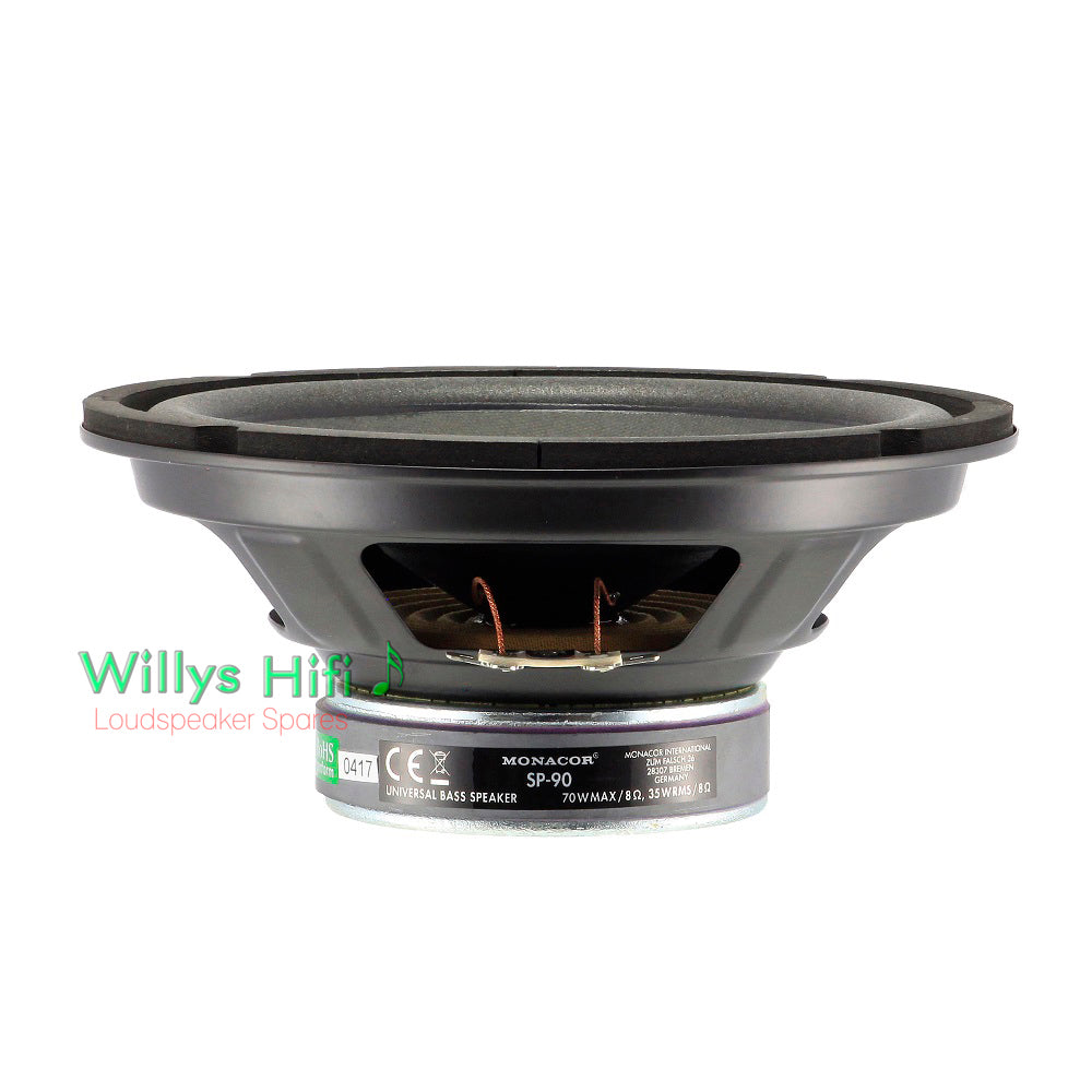 Monacor EDL-255/WS Luidspreker Bol 100 volt en 8 Ohm | 15 Watt max Monacor EDL-255/WS Luidspreker Bol 100 volt en 8 Ohm | 15 Watt max