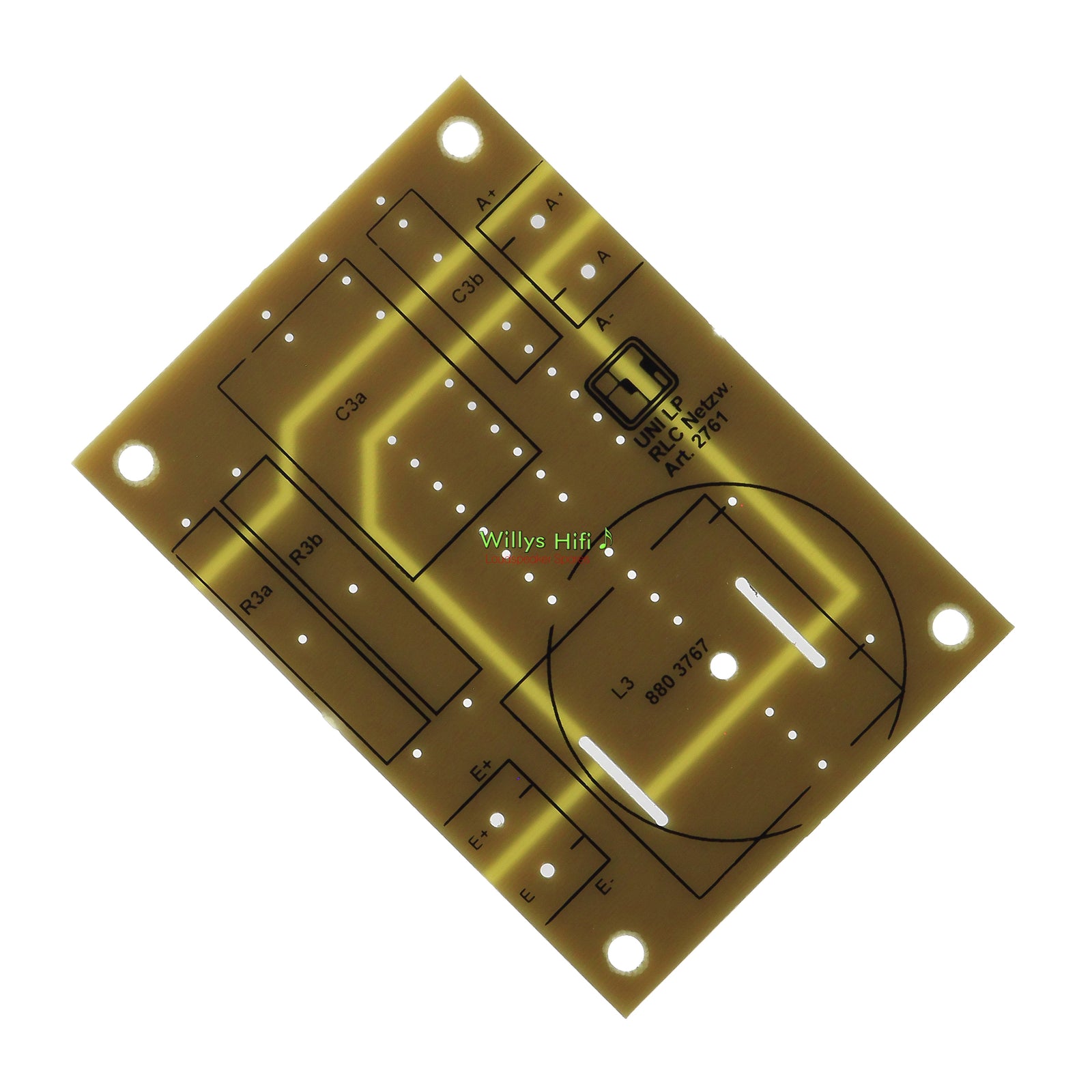 Intertechnik RLC Notch Filter Loudspeaker PCB 1342761