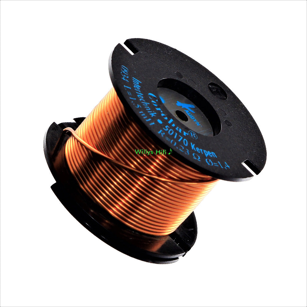 Crossover Inductor, Iron Core, 1.4mm OFC, 1.0mH - 12mH 5% Tolerance