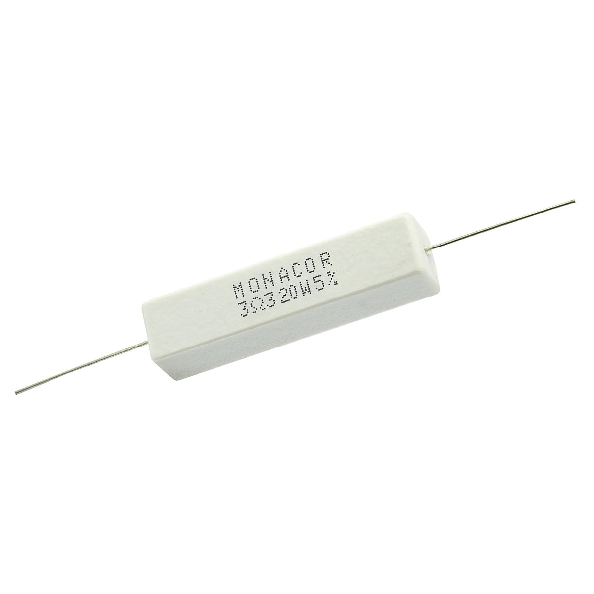 3.3 Ohm 20 Watt 5% Ceramic Wirewound Resistor - Willys-Hifi Ltd