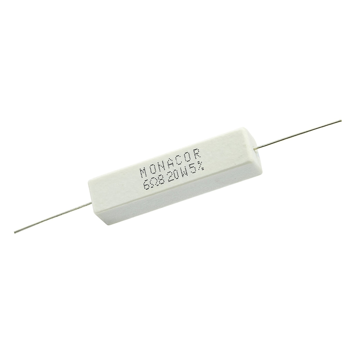 6.8 Ohm 20 Watt 5% Ceramic Wirewound Resistor - Willys-Hifi Ltd