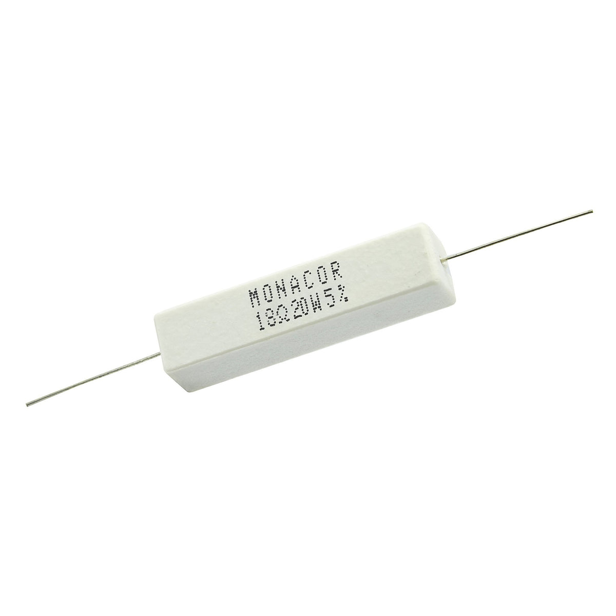 18 Ohm 20 Watt 5% Ceramic Wirewound Resistor - Willys-Hifi Ltd