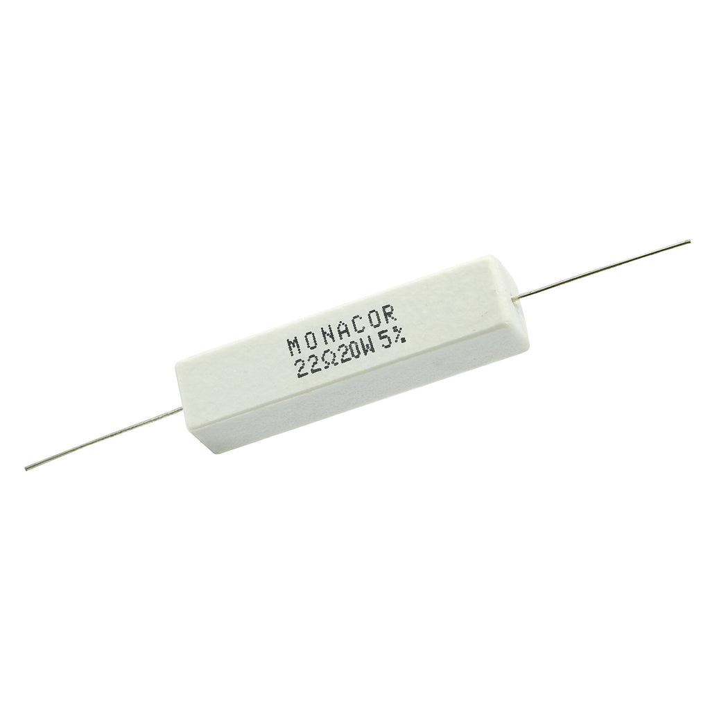 2 X 5 W 22 Ohm Power Board Keramik Widerstände Radial 5W22R Für