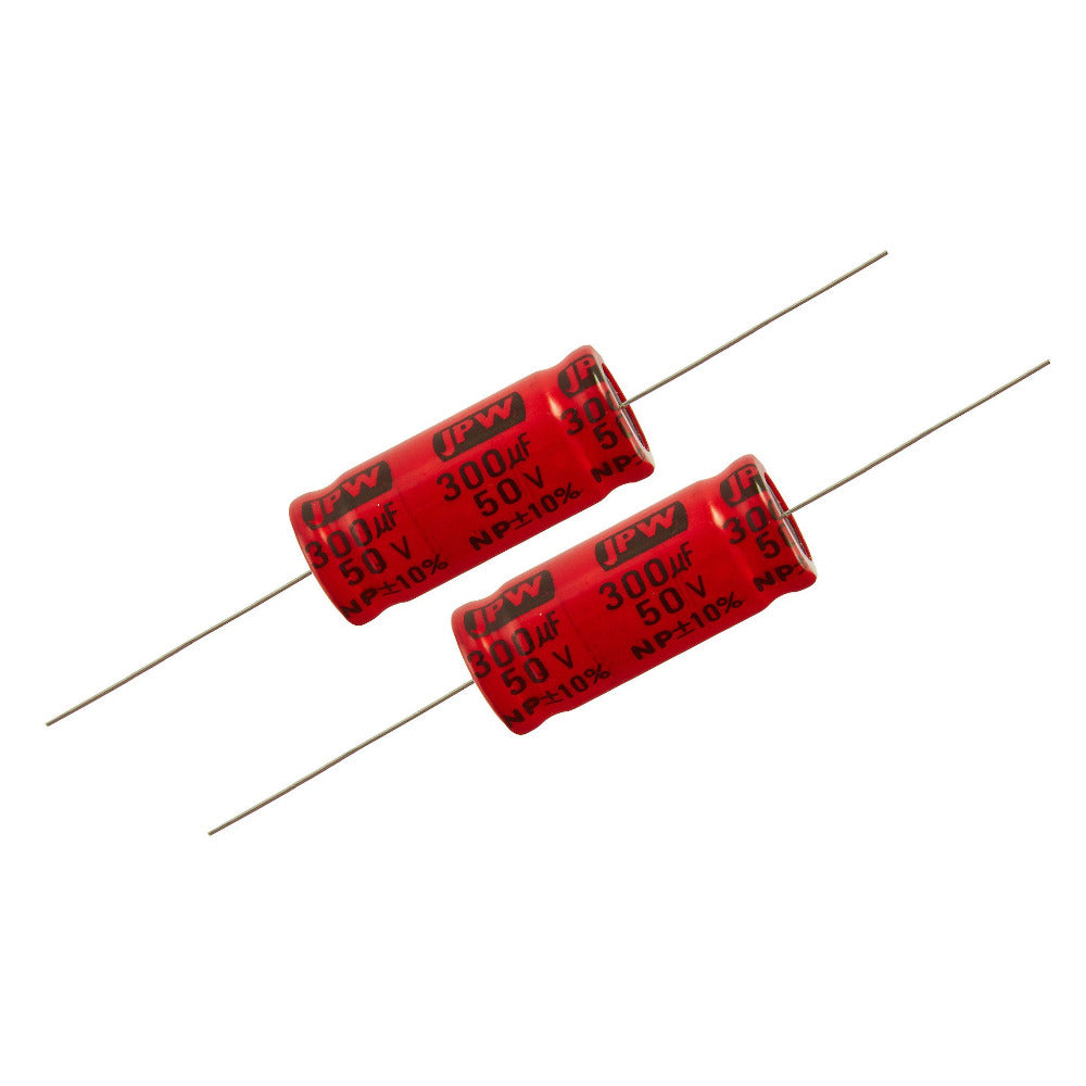 300uf Electrolytic Bipolar Capacitors. - Willys-Hifi Ltd