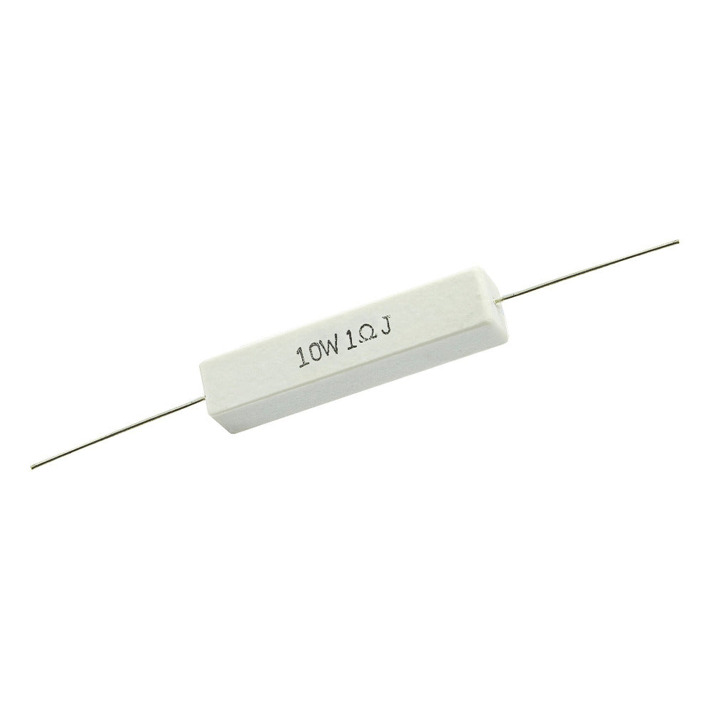 1.0 Ohm 10 Watt 5% Ceramic Wirewound Resistor - Willys-Hifi Ltd