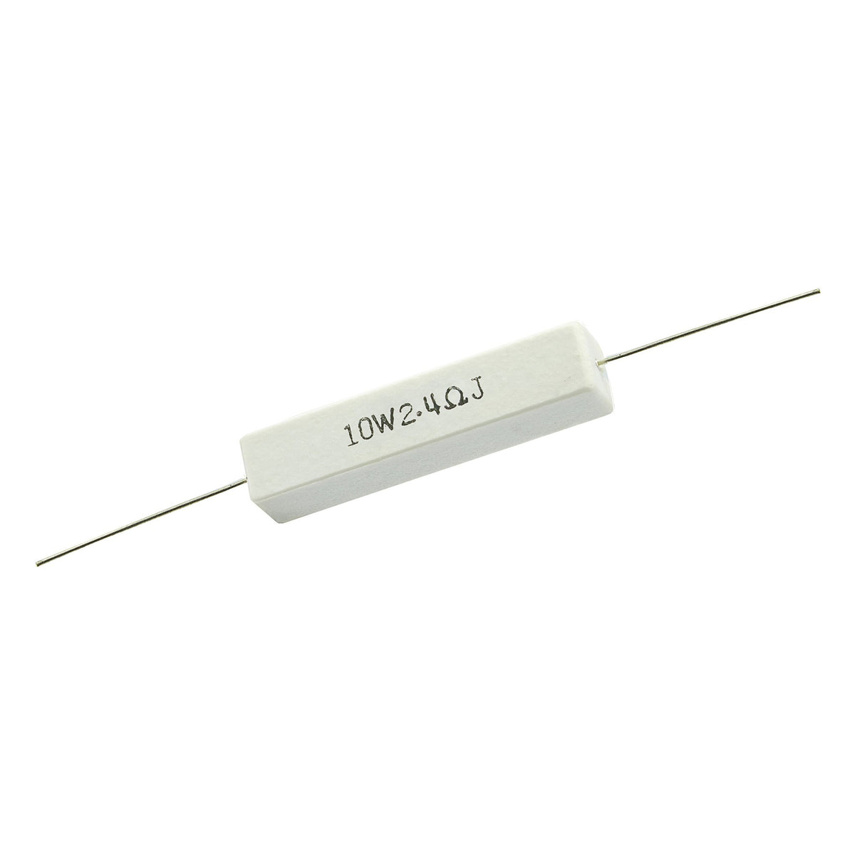 2.4 Ohm 10 Watt 5% Ceramic Wirewound Resistor - Willys-Hifi Ltd