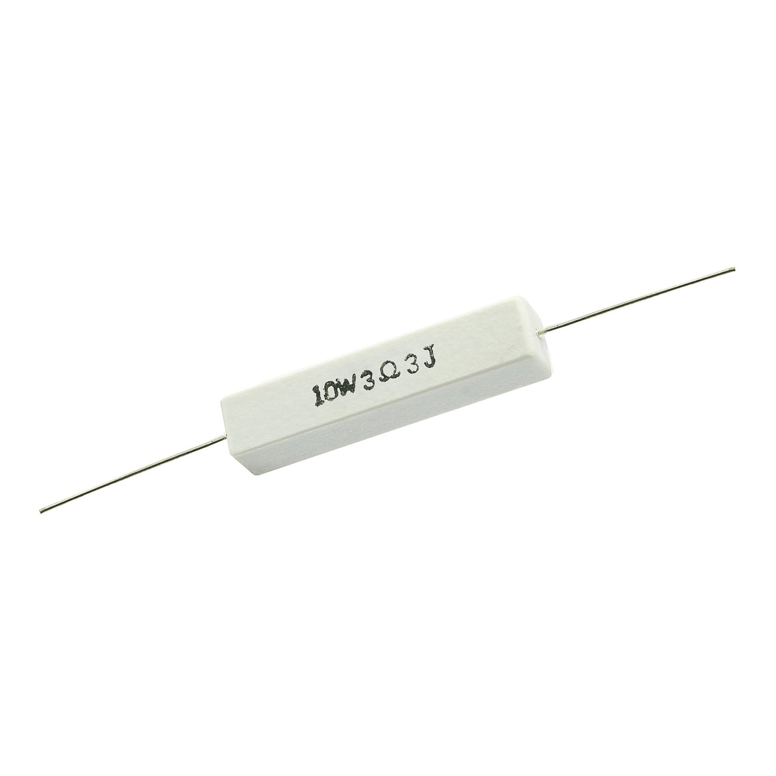 3.3 Ohm 10 Watt 5% Ceramic Wirewound Resistor - Willys-Hifi Ltd