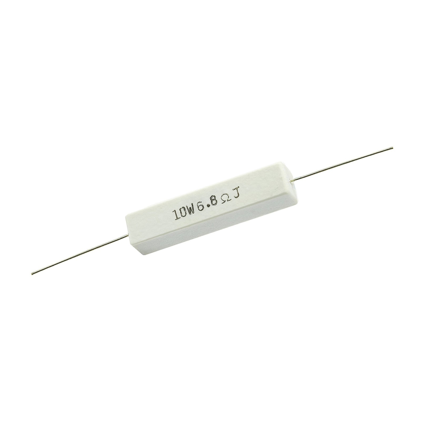6.8 Ohm 10 Watt 5% Ceramic Wirewound Resistor - Willys-Hifi Ltd
