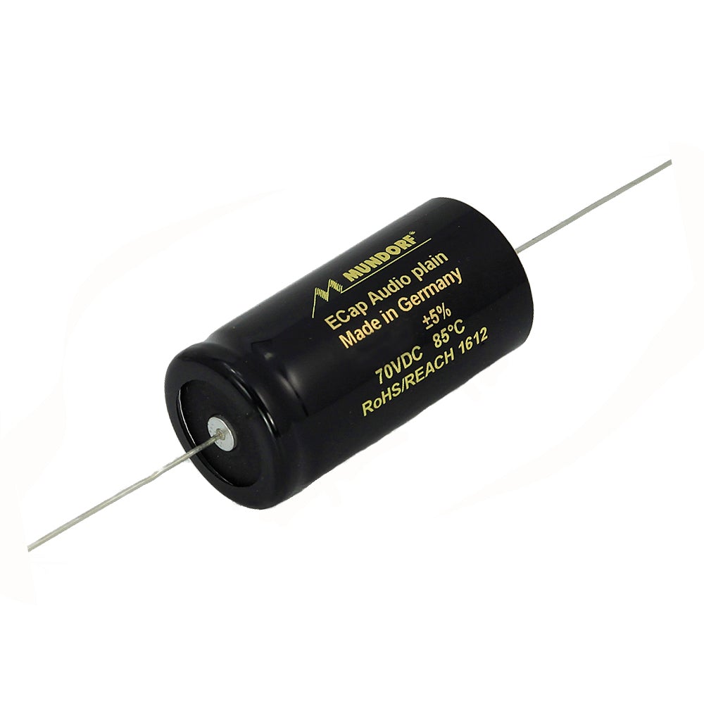 Mundorf ECap AC 72uf 50V Bipolar Electrolytic Capacitor - PLAIN