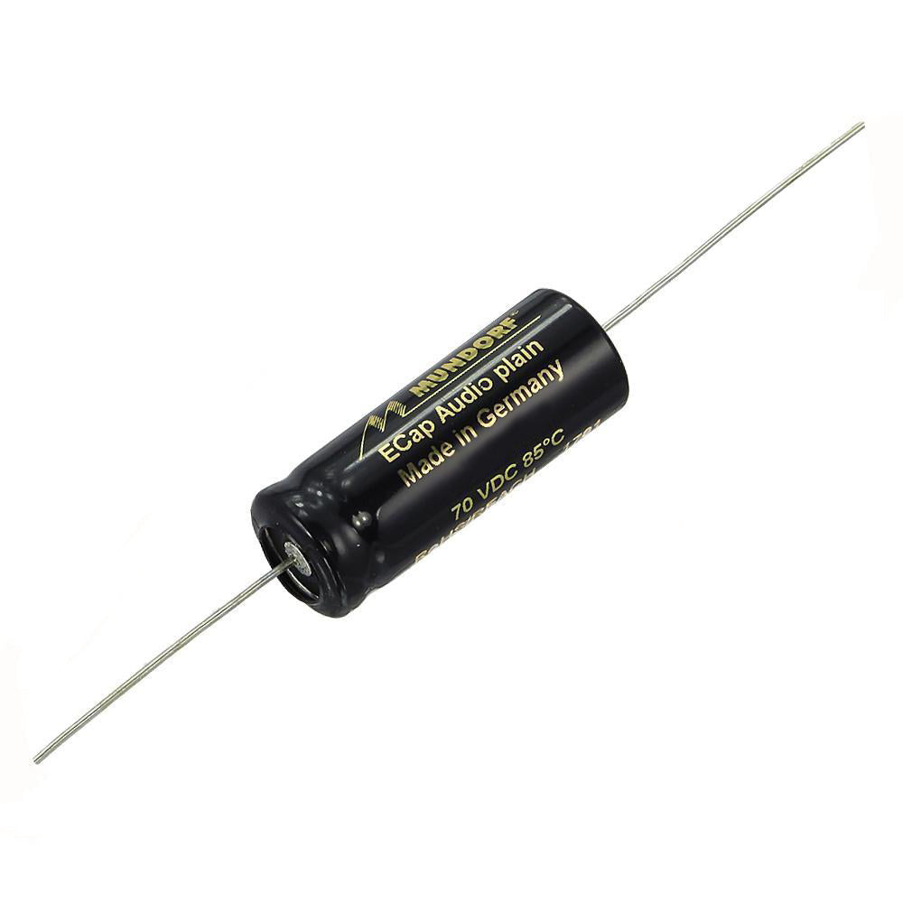 Mundorf ECap AC 12uf 50V Bipolar Electrolytic Capacitor - PLAIN