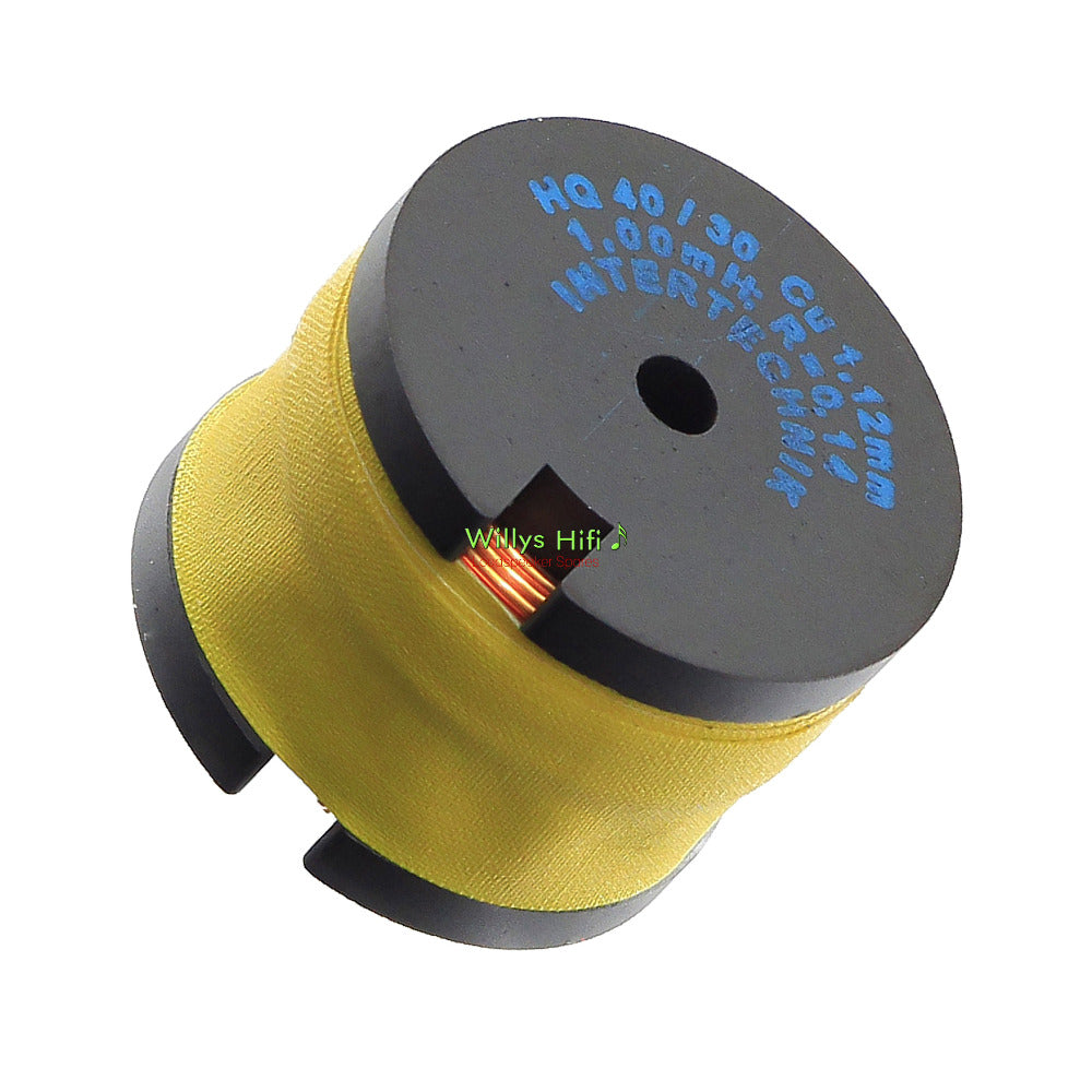 Crossover Inductors, Ferrite Core, 0.85-1.6mm OFC Wire, 1.0mH - 10mH 5%