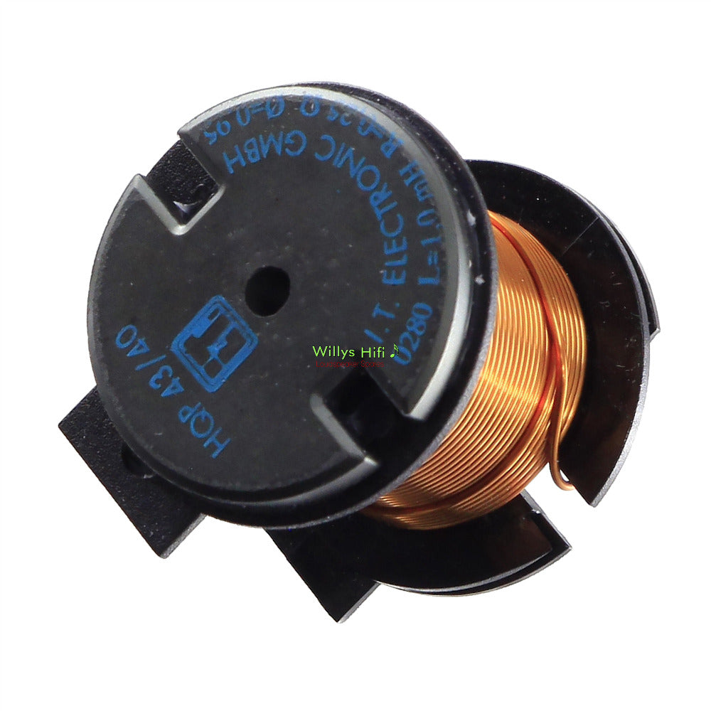 Crossover Inductors, 'T' Ferrite Core, 0.85-1.32mm wire