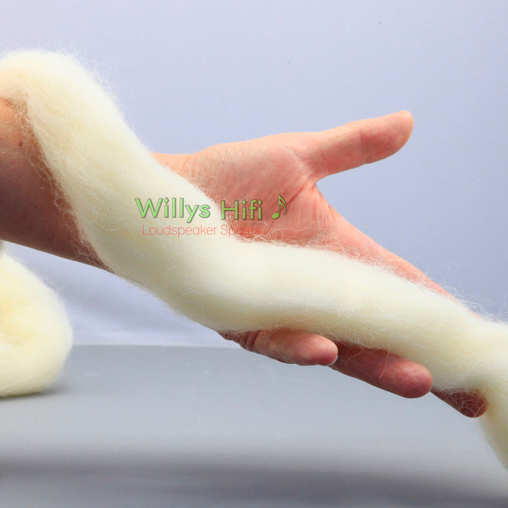 Long fibre sheeps wool