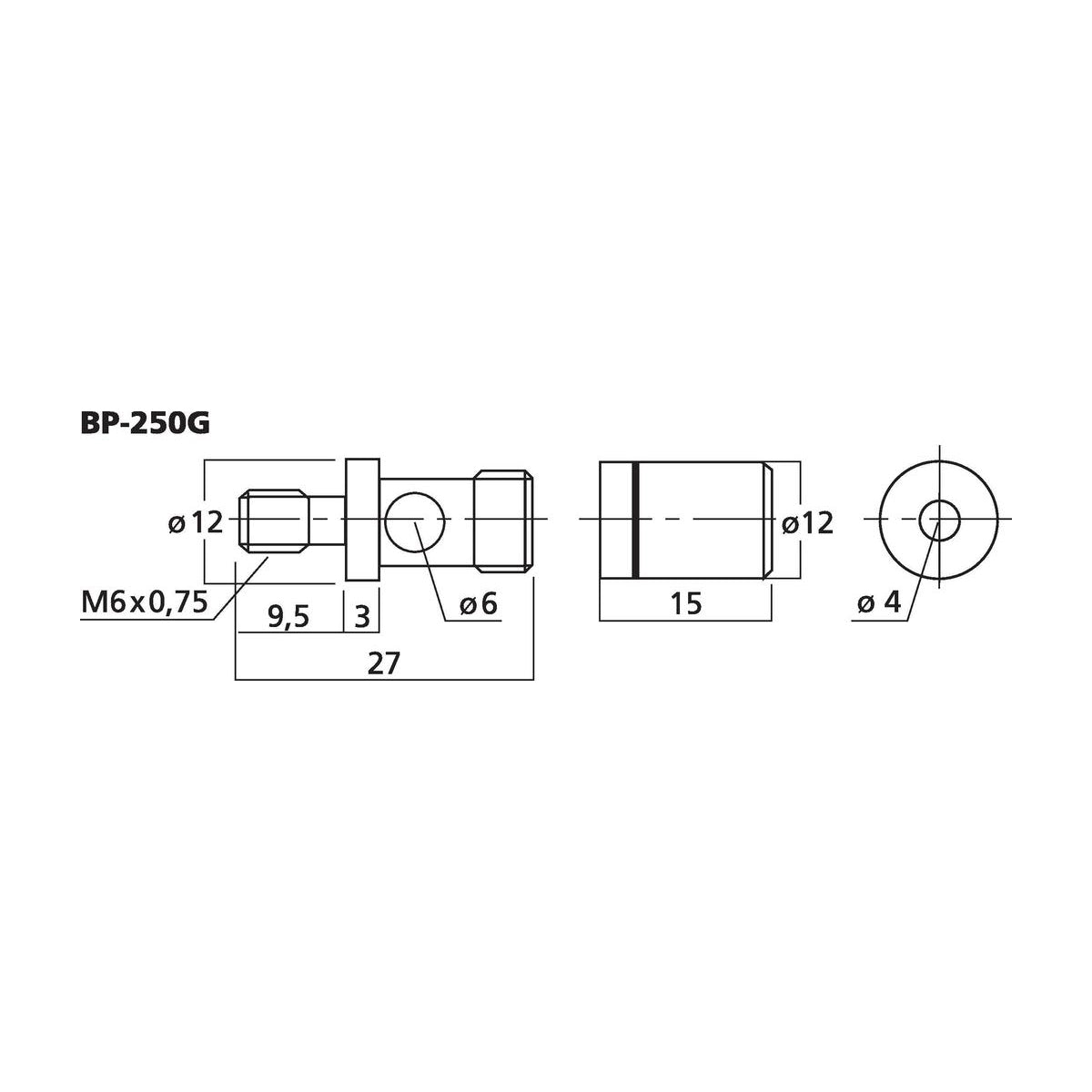 Monaocr BP-250G dimensions.