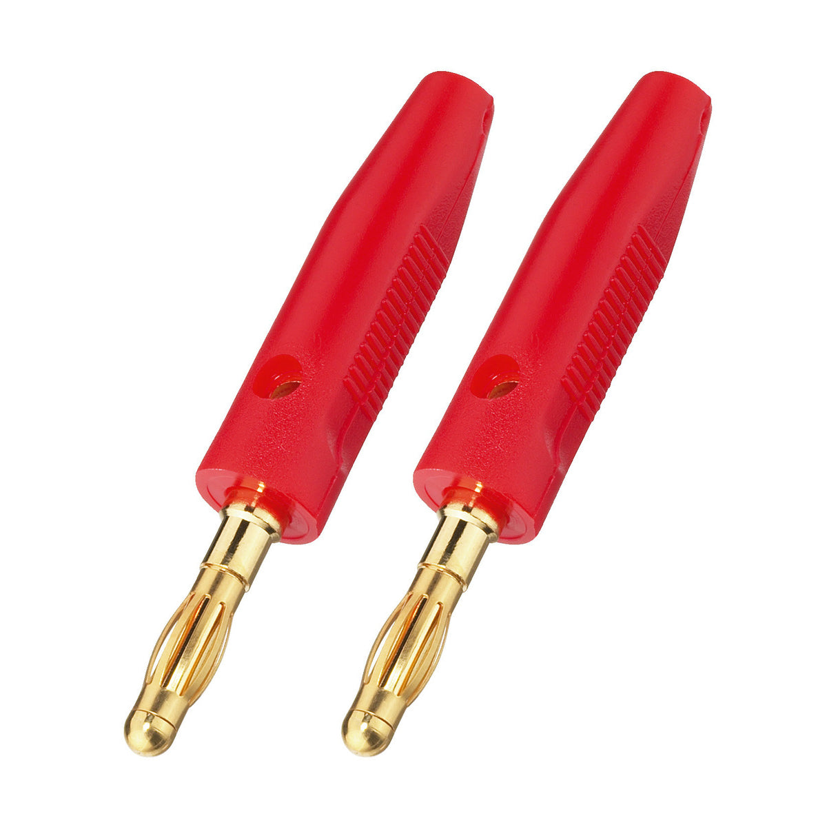 Monacor BP-30G Banana Plugs - Red