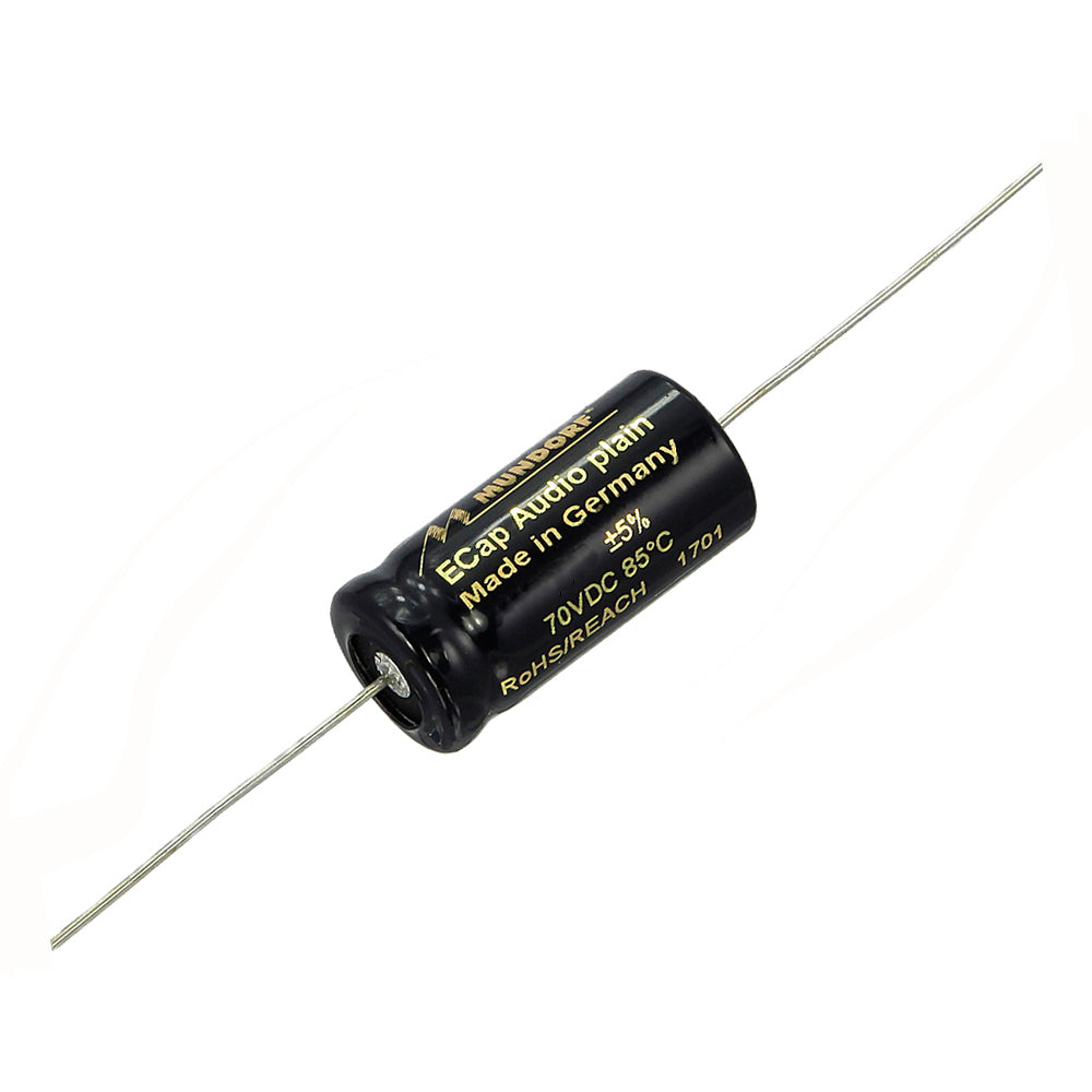 Mundorf ECap AC 18uf 70V Bipolar Electrolytic Capacitor