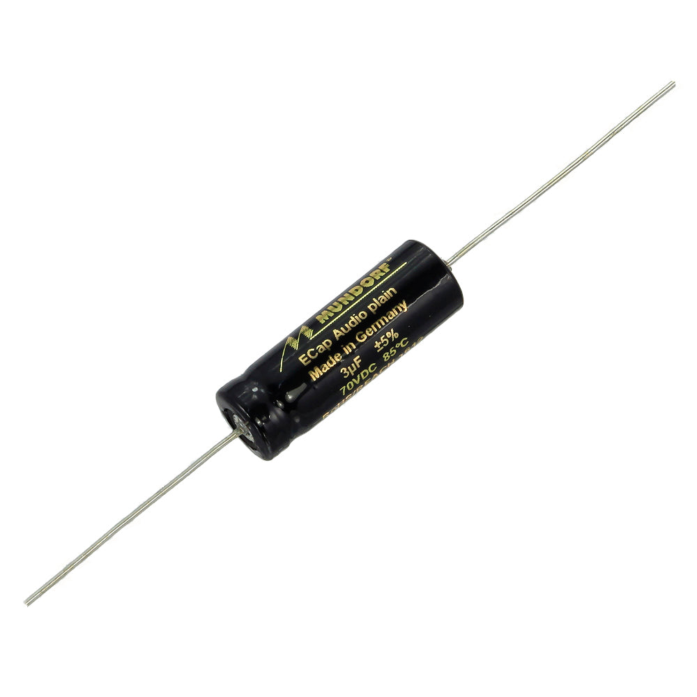 Mundorf ECap AC 3uf 70V Bipolar Electrolytic Capacitor 
