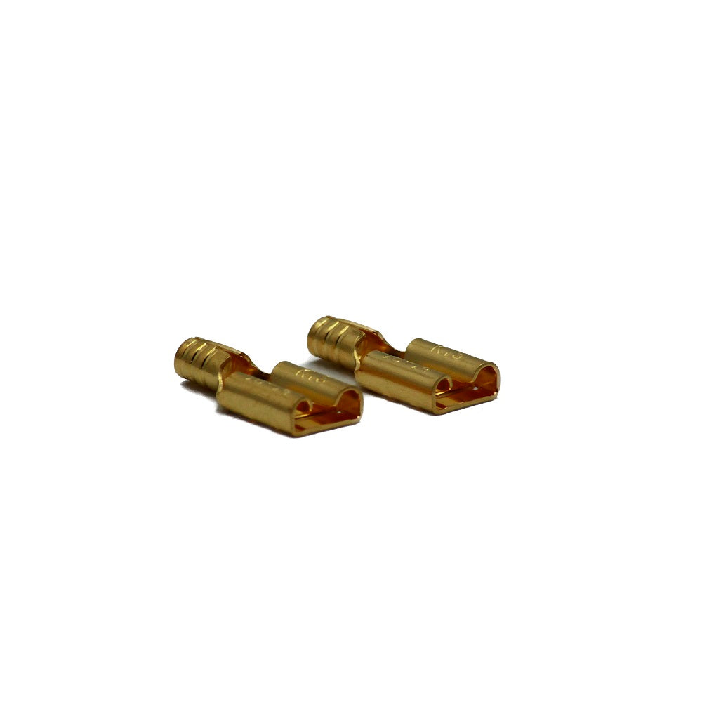 Gold Plated Spade Terminals - Large