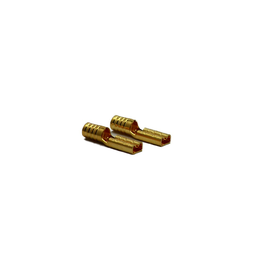 Gold Plated SPade Terminals - Small