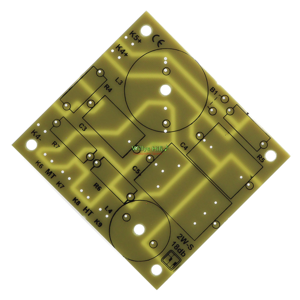 Pair Of Crossover PCBs For Hitmaker MT DIY Speakers - Ready-to-Build Crossover Boards