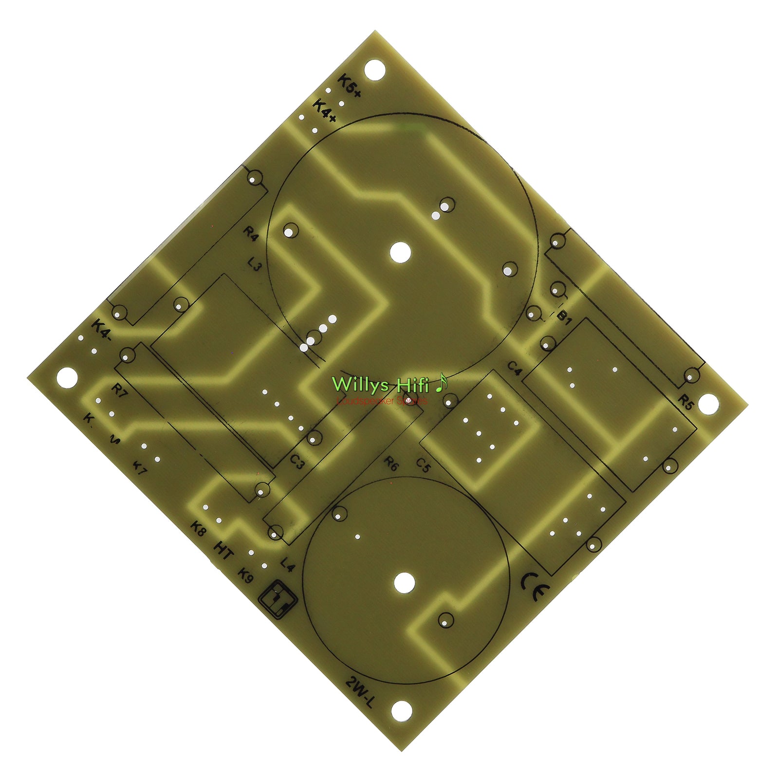 Intertechnik 2 Way Crossover PCB 1500646