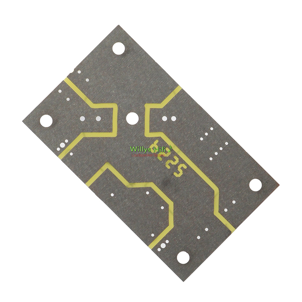 Intertechnik Low Pass Crossover PCB 1500630 rear view