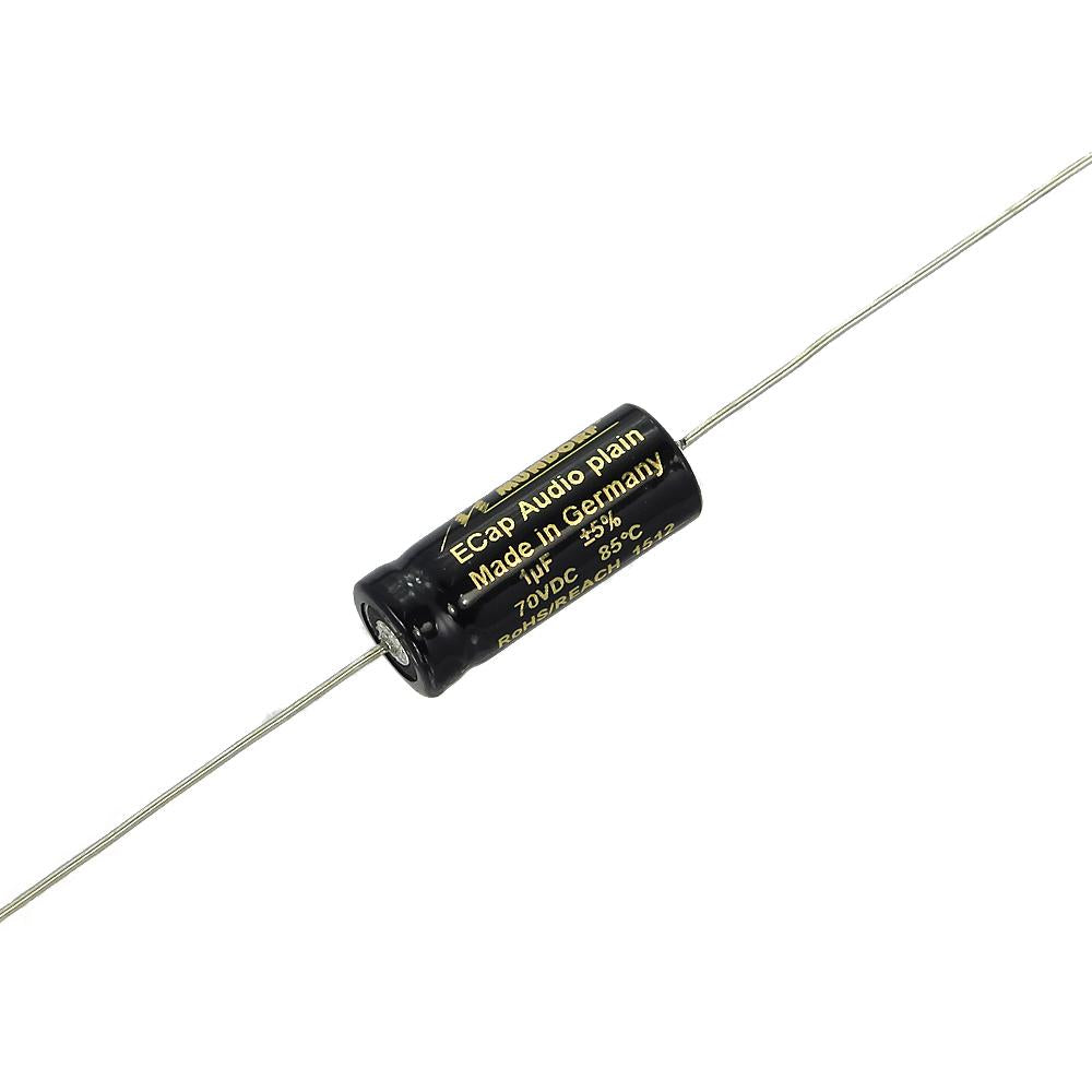 Mundorf ECap EVO AC 1uf 70V Bipolar Electrolytic Capacitor