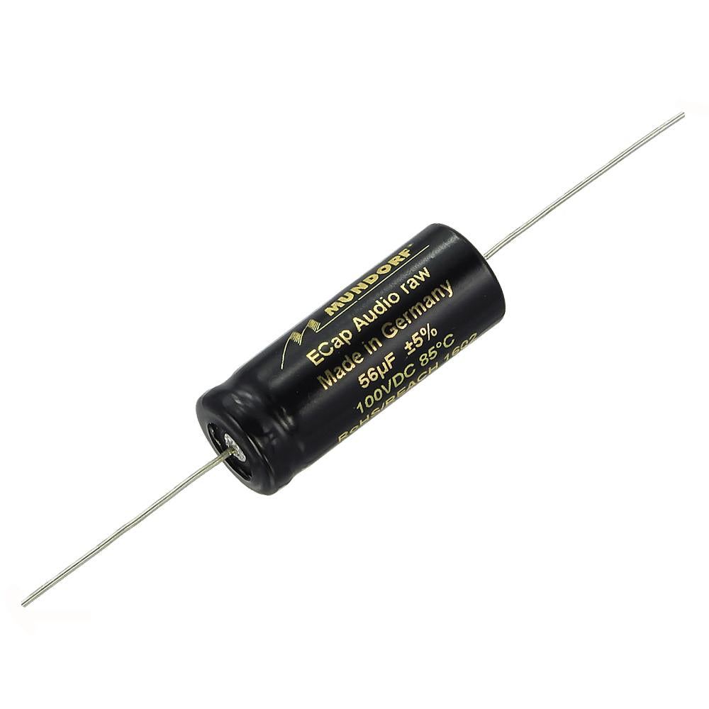 Mundorf ECap AC 56uf 100V Bipolar Electrolytic Capacitor