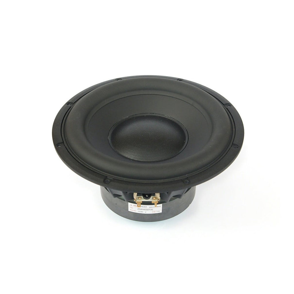 scan speak 26W/4558T00 sound hnp AVT処理済み Scanspeak 26W/4558T00 Subwoofer - Discovery Range - Willys-Hifi Ltd