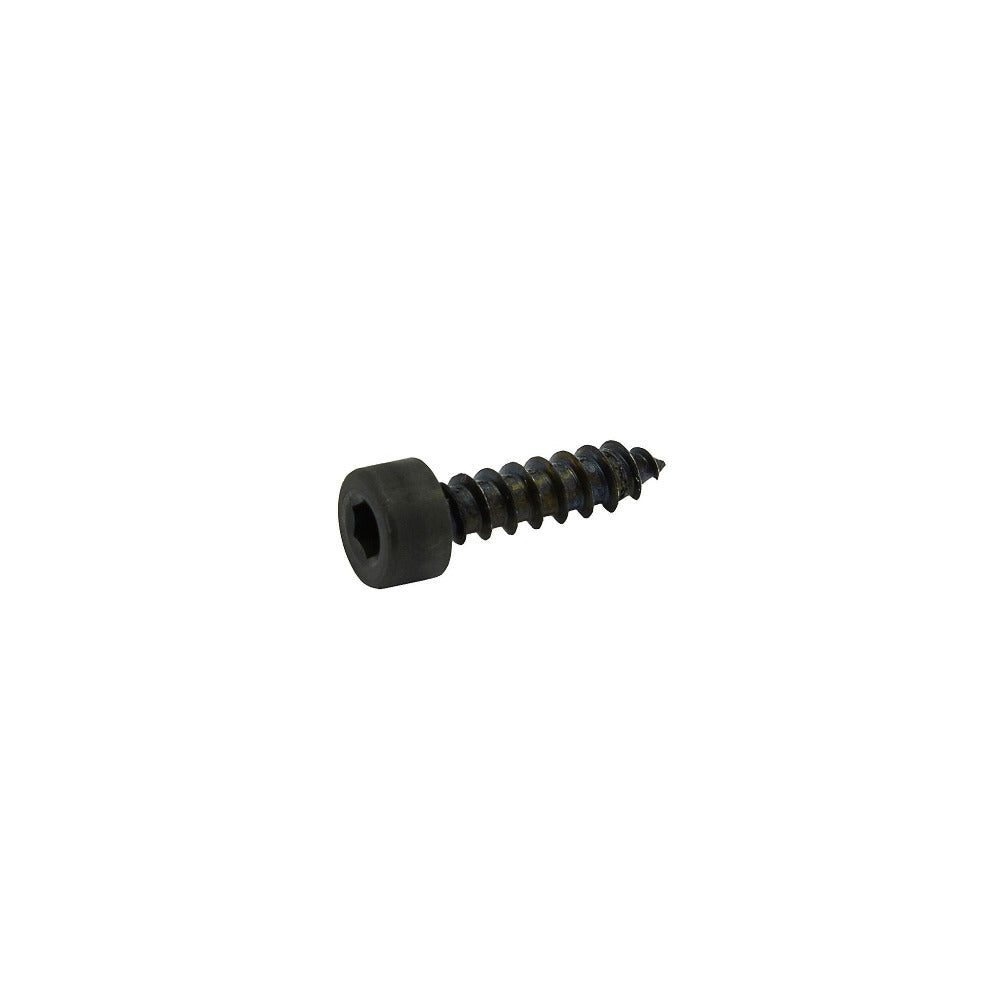 Speaker fixing screws 4 x16mm black hex cap. Pack of 16. Top quality - Willys-Hifi Ltd