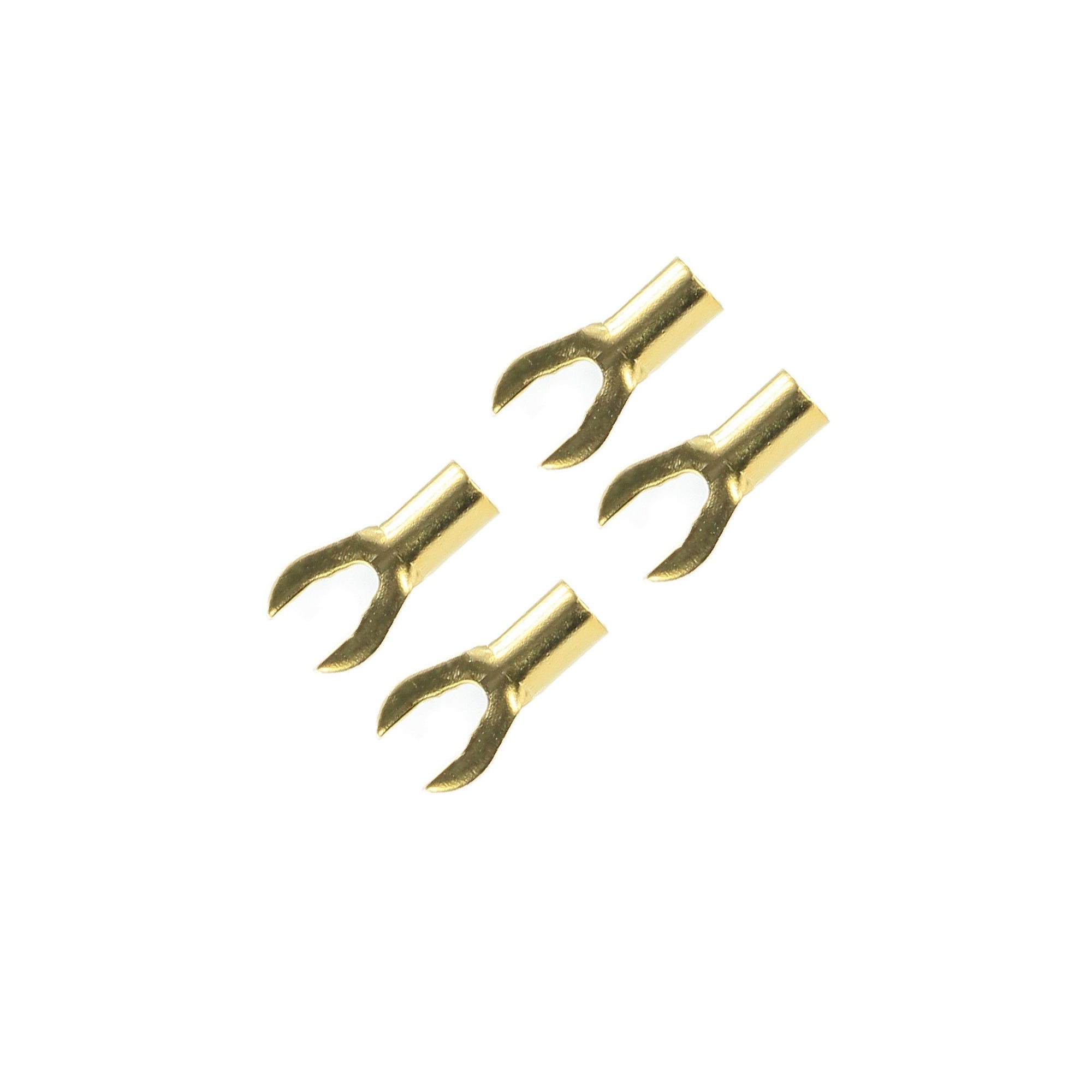 Speaker Fork Connectors Gold Plated - Willys-Hifi Ltd