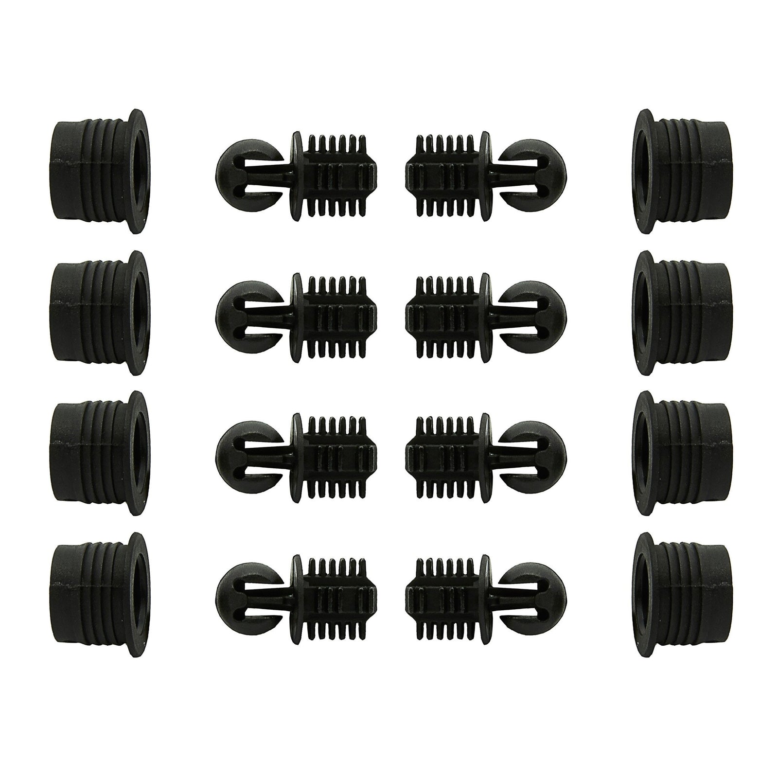Speaker Grille fixing studs & sockets pack of 8 (heavy duty) - Willys-Hifi Ltd